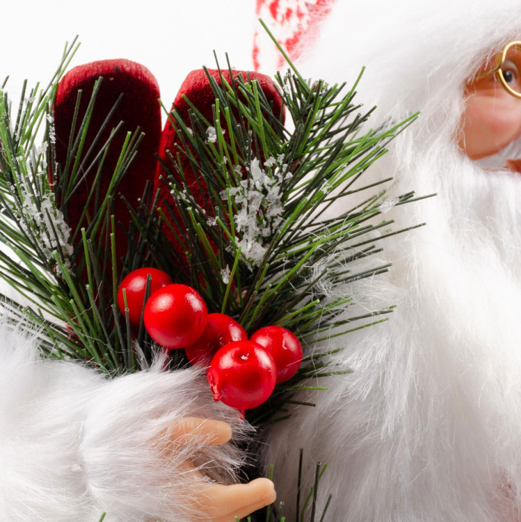 Muñeco Papá Noel JOY Polo Norte con Farol y Tabla Sky 30 cm Muñeco Papá Noel JOY Polo Norte con Farol y Tabla Sky 30 cm