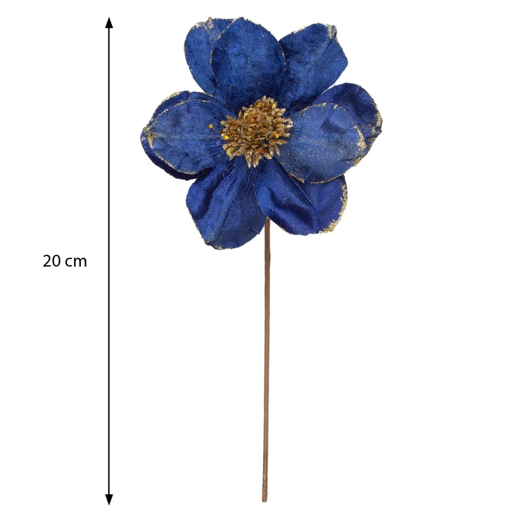 Adorno Navideño Rama Flor JOY Magnolia 20 cm Adorno Navideño Rama Flor JOY Magnolia 20 cm