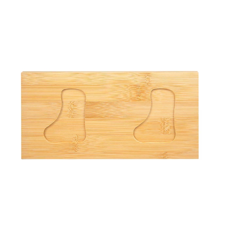 Set x 3 Piezas FREE HOME Platos para Snack Zapatos Rosados Navidad + Bandeja de Bambú Set x 3 Piezas FREE HOME Platos para Snack Zapatos Rosados Navidad + Bandeja de Bambú