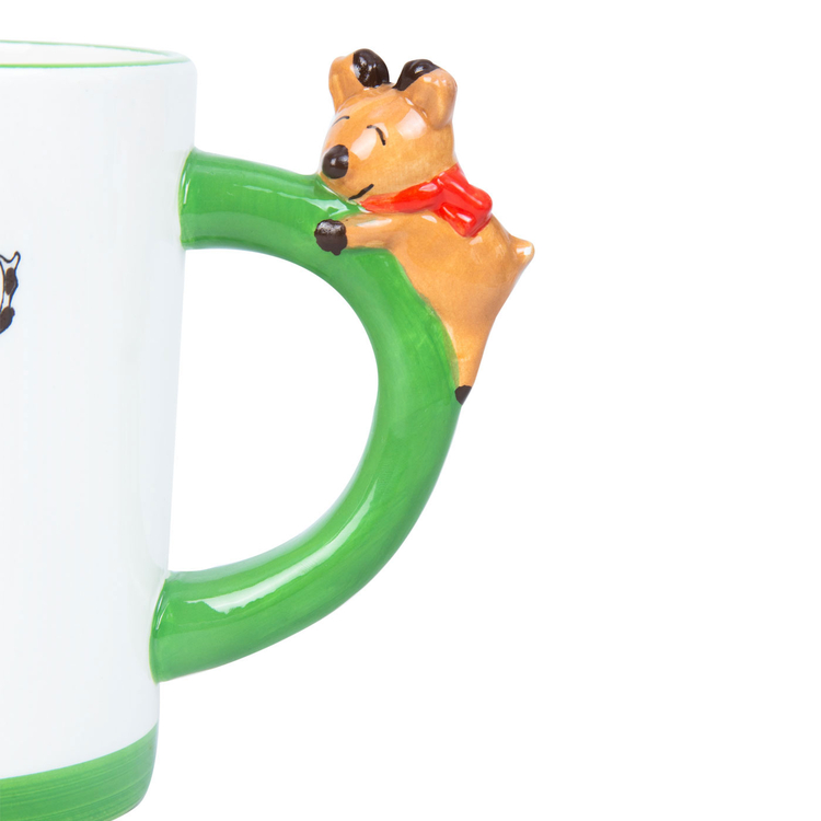 Mug de Cerámica JOY Ciervo Navidad 437 ml Mug de Cerámica JOY Ciervo Navidad 437 ml