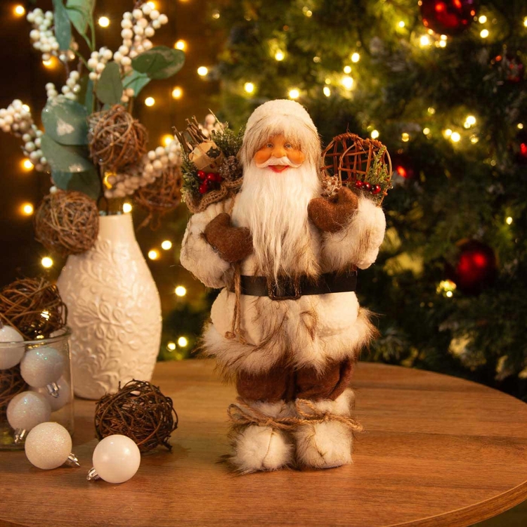 Muñeco Papá Noel JOY Bosque de Montaña 30 cm Muñeco Papá Noel JOY Bosque de Montaña 30 cm