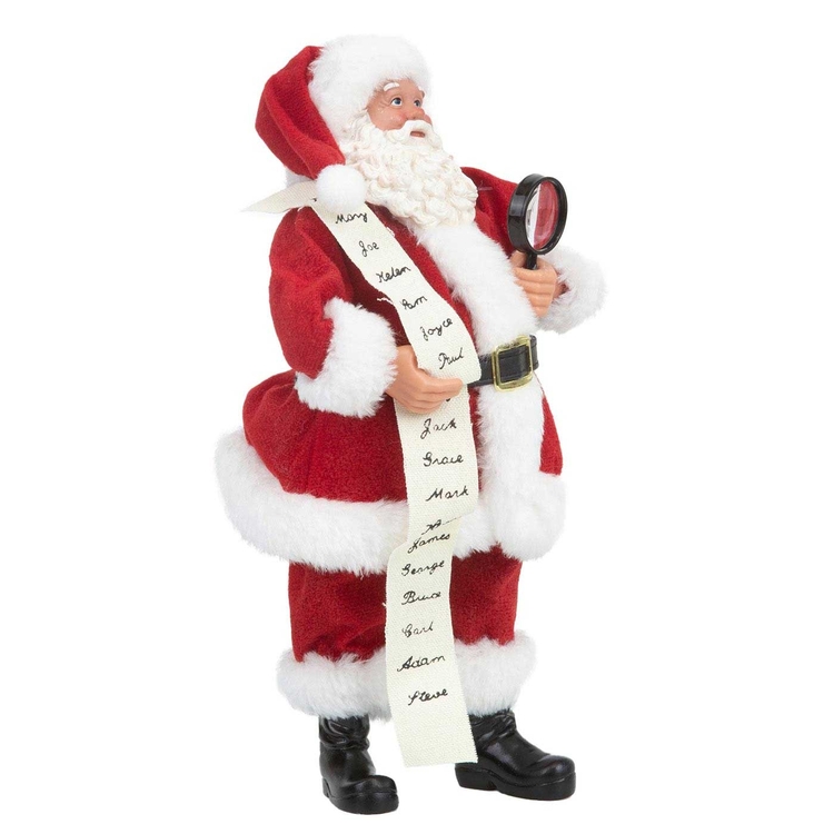 Muñeco Papá Noel JOY Lista de Regalos 28 cm Muñeco Papá Noel JOY Lista de Regalos 28 cm