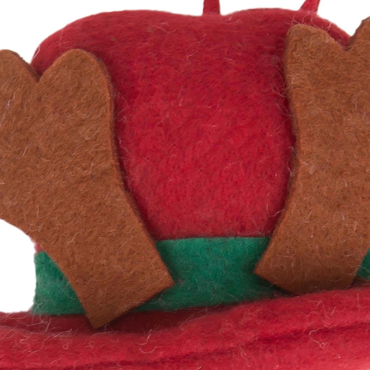 Adorno Navideño JOY Colgante Hombre de Nieve con Sombrero y Bufanda 11 cm Adorno Navideño JOY Colgante Hombre de Nieve con Sombrero y Bufanda 11 cm