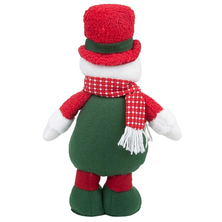 Muñeco Hombre de Nieve JOY con Bufanda y Sombrero 40 cm Muñeco Hombre de Nieve JOY con Bufanda y Sombrero 40 cm