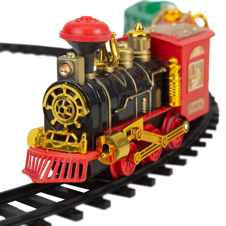 Tren Navideño Adorno MERRY CHRISTMAS con Accesorios 270 cm Tren Navideño Adorno MERRY CHRISTMAS con Accesorios 270 cm