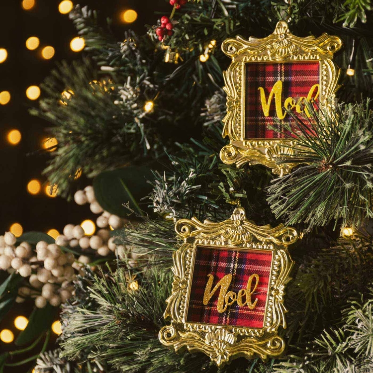 Adorno Navideño Colgante JOY Cuadro Noel Adorno Navideño Colgante JOY Cuadro Noel