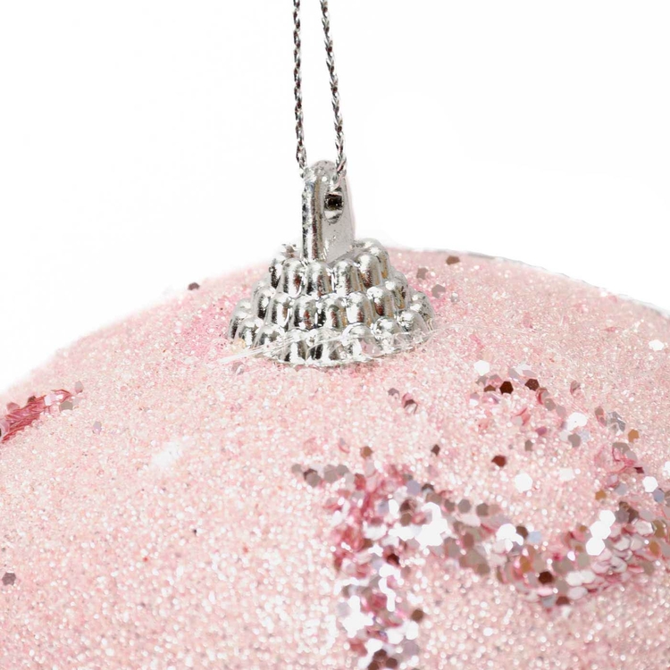 Bola de Navidad JOY Rosa 10 cm Bola de Navidad JOY Rosa 10 cm