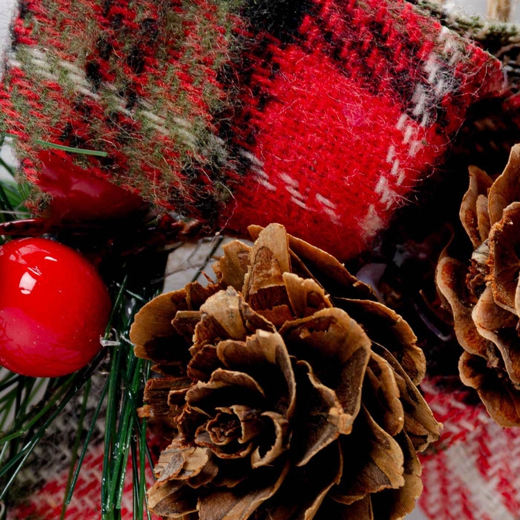 Adorno Navideño Colgante JOY Corona Cascabel 12 cm Adorno Navideño Colgante JOY Corona Cascabel 12 cm