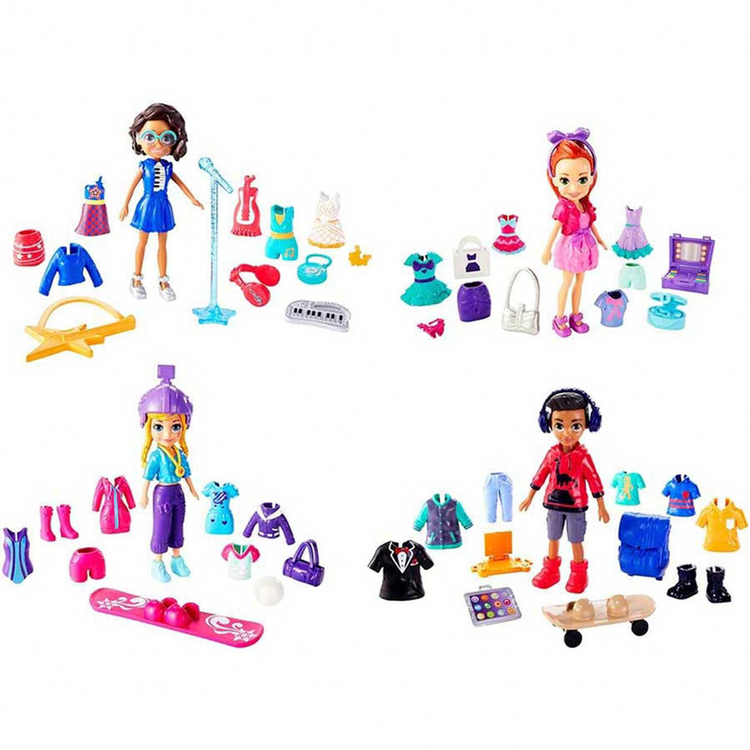 Muñeca Polly Pocket Super Colección de Modas MATTEL Muñeca Polly Pocket Super Colección de Modas MATTEL