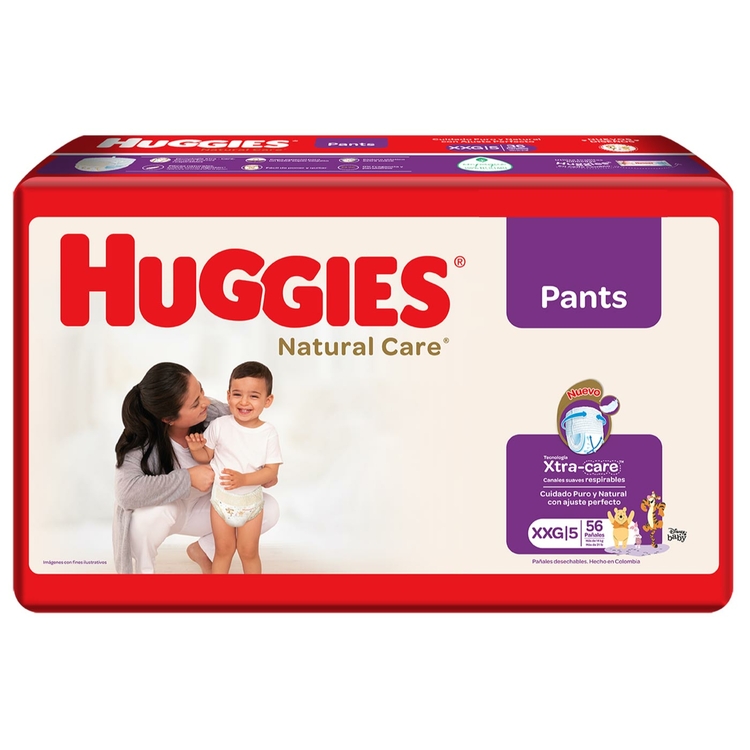 Pants HUGGIES Natural Care XXG x56 Unidades