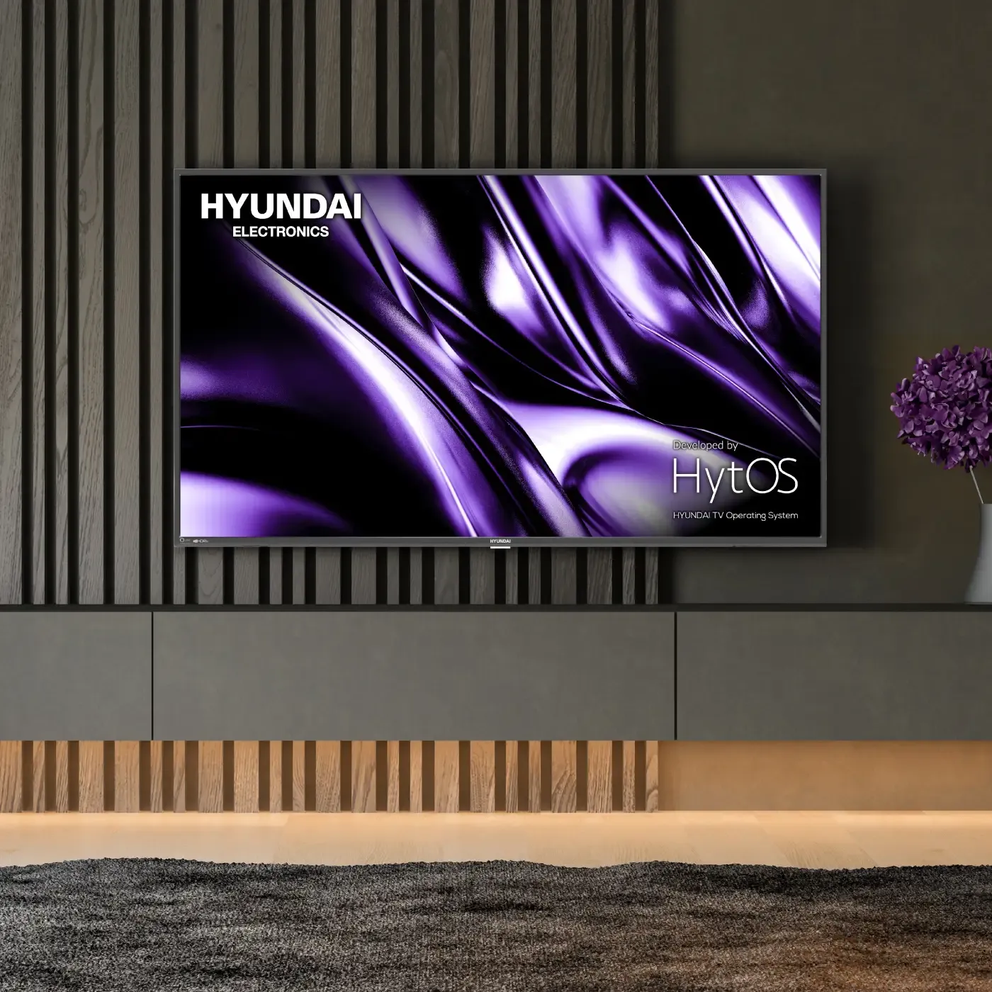 TV HYUNDAI 65"Pulgadas 165,10 Cm HYLED6510H4KM 4K UHD LED Smart TV