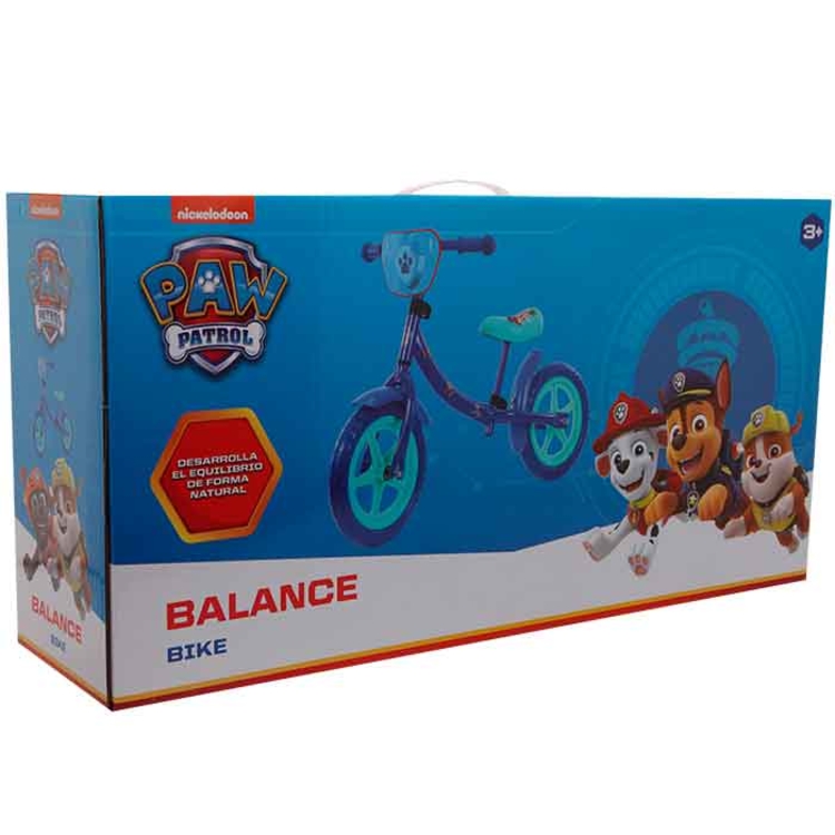Bicicleta para niños Balance Bike PAW PATROL