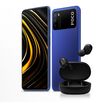Celular XIAOMI Mi Poco M3 128 GB Azul + Audifonos - 