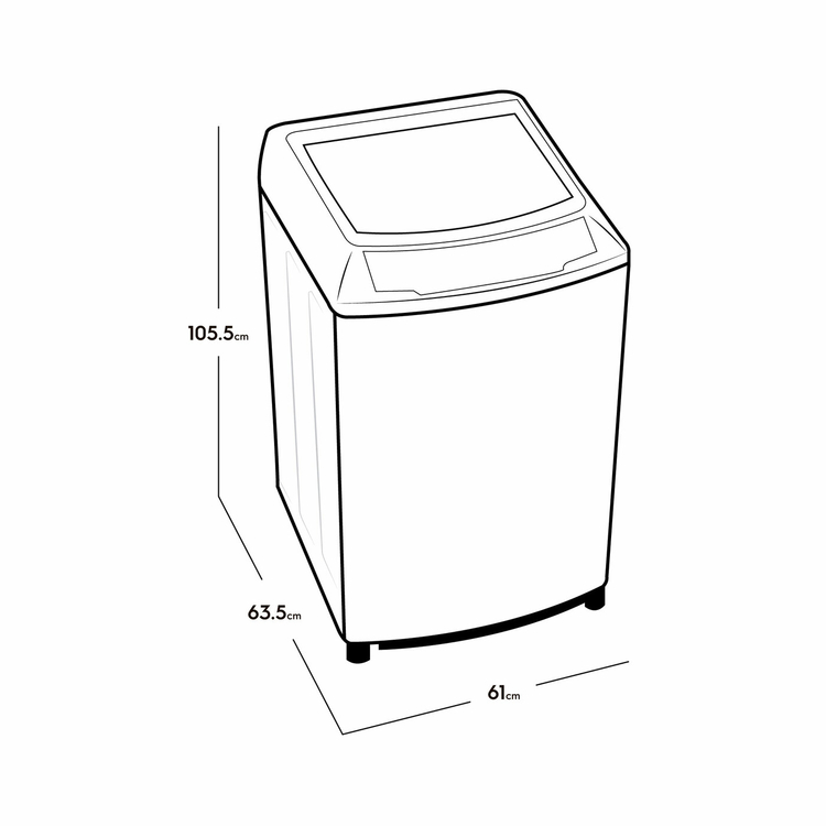 lavadora electrolux carga superior 18 kilogramos ewif18e3cgsg gris