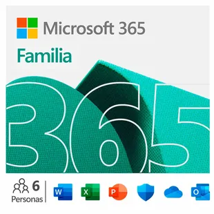 Pin Microsoft Office 365 Familia 15 Meses - 