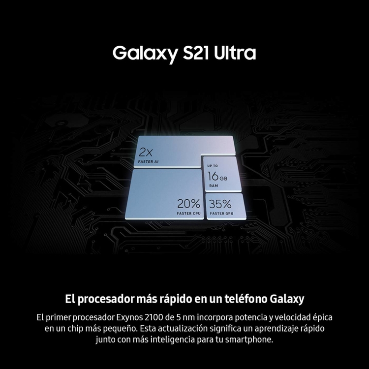 Celular SAMSUNG Galaxy S21 Ultra 256GB Plateado