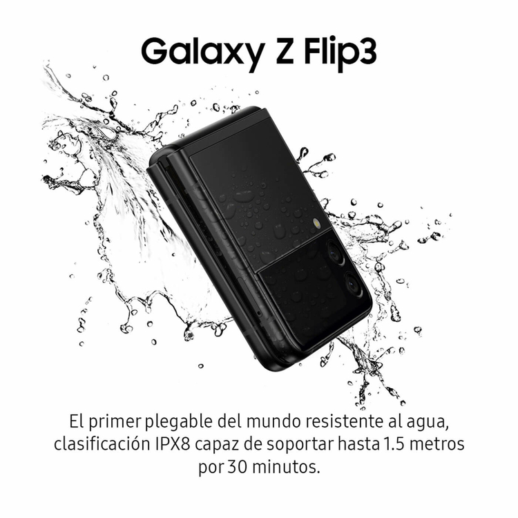 Celular SAMSUNG Galaxy Z Flip 3 256 GB Negro + Buds 2