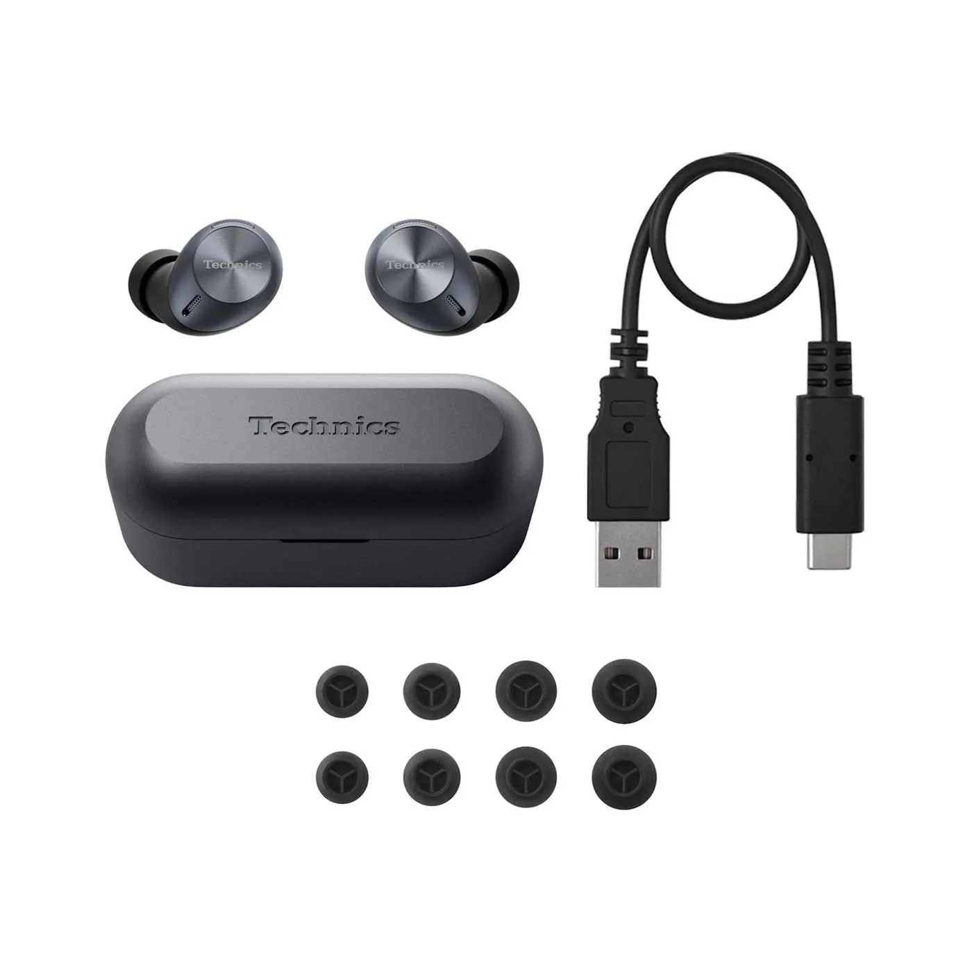 Audífonos TECHNICS Inalámbricos Bluetooth In Ear TWS AZ40P Negro